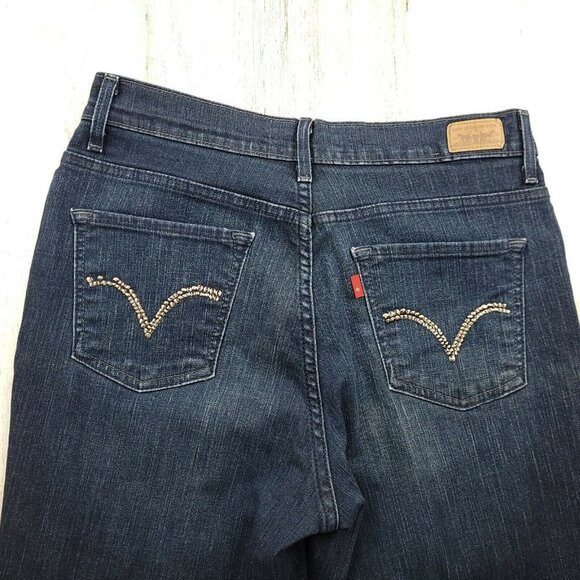 WOMENS LEVIS 512 PERFECTLY SLIMMING BOOTCUT JEANS SIZE 12M (29x28) EUC - Picture 9 of 10